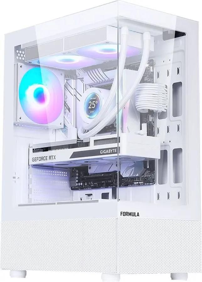

Корпус компьютерный Formula Crystal Z1 PLUS белый, Crystal Z1 PLUS