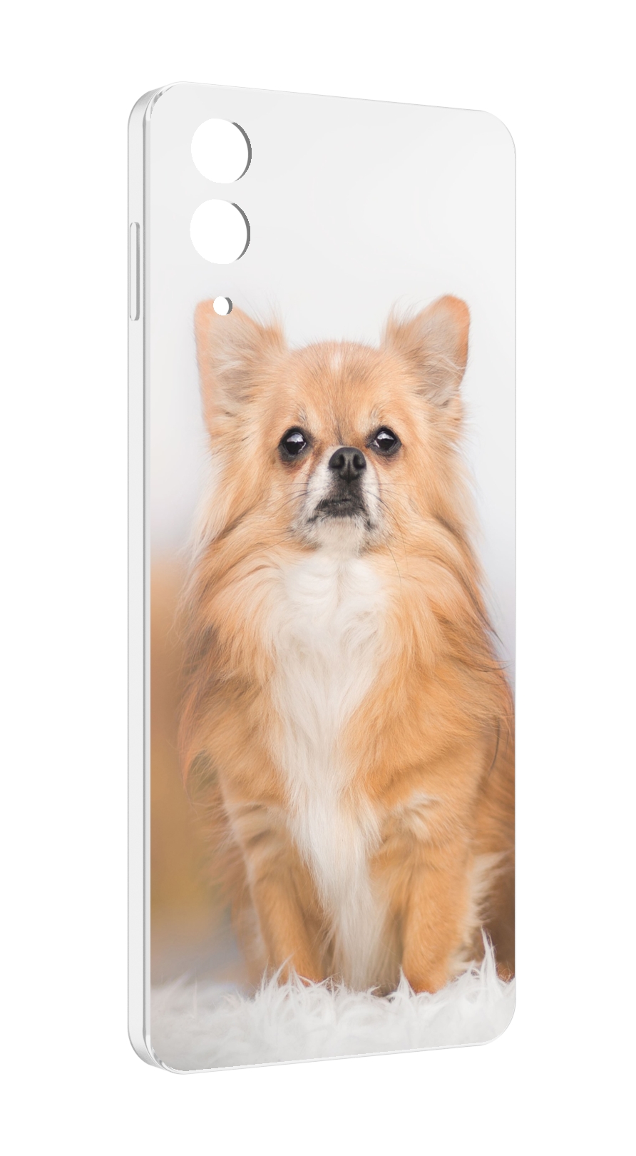 Чехол MyPads чихуа хуа для Samsung Galaxy Z Flip 4 (SM-F721)