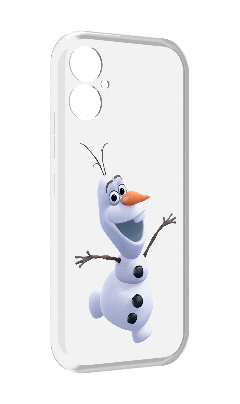 

Чехол MyPads Олаф-холодное-сердце для Tecno Spark 9 Pro \ Spark 9T, Прозрачный, Tocco