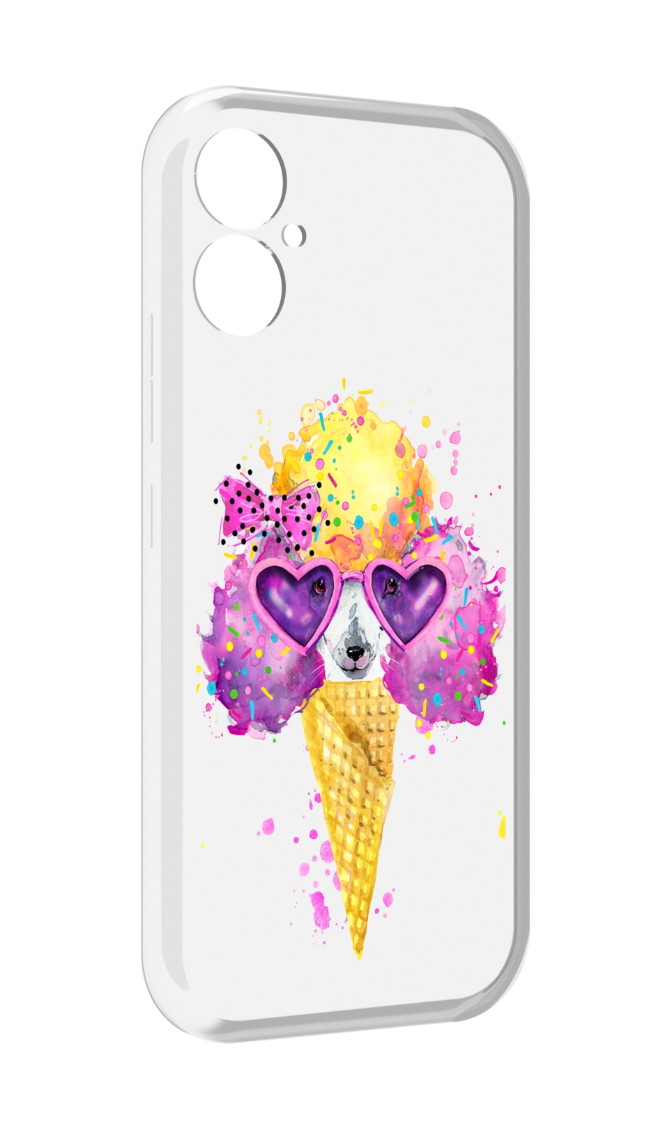 

Чехол MyPads Рожок для Tecno Spark 9 Pro \ Spark 9T, Прозрачный, Tocco