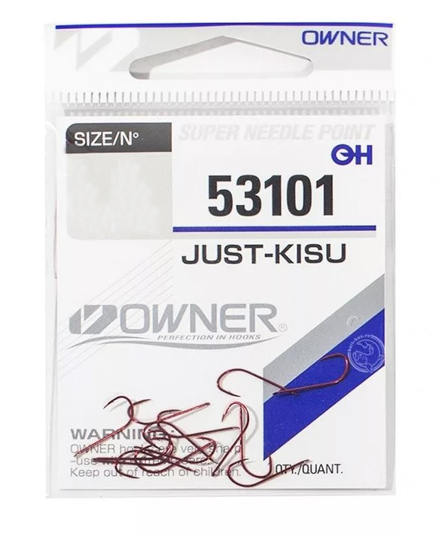 

Крючок Owner ow-53101RE-16 №16 Красный