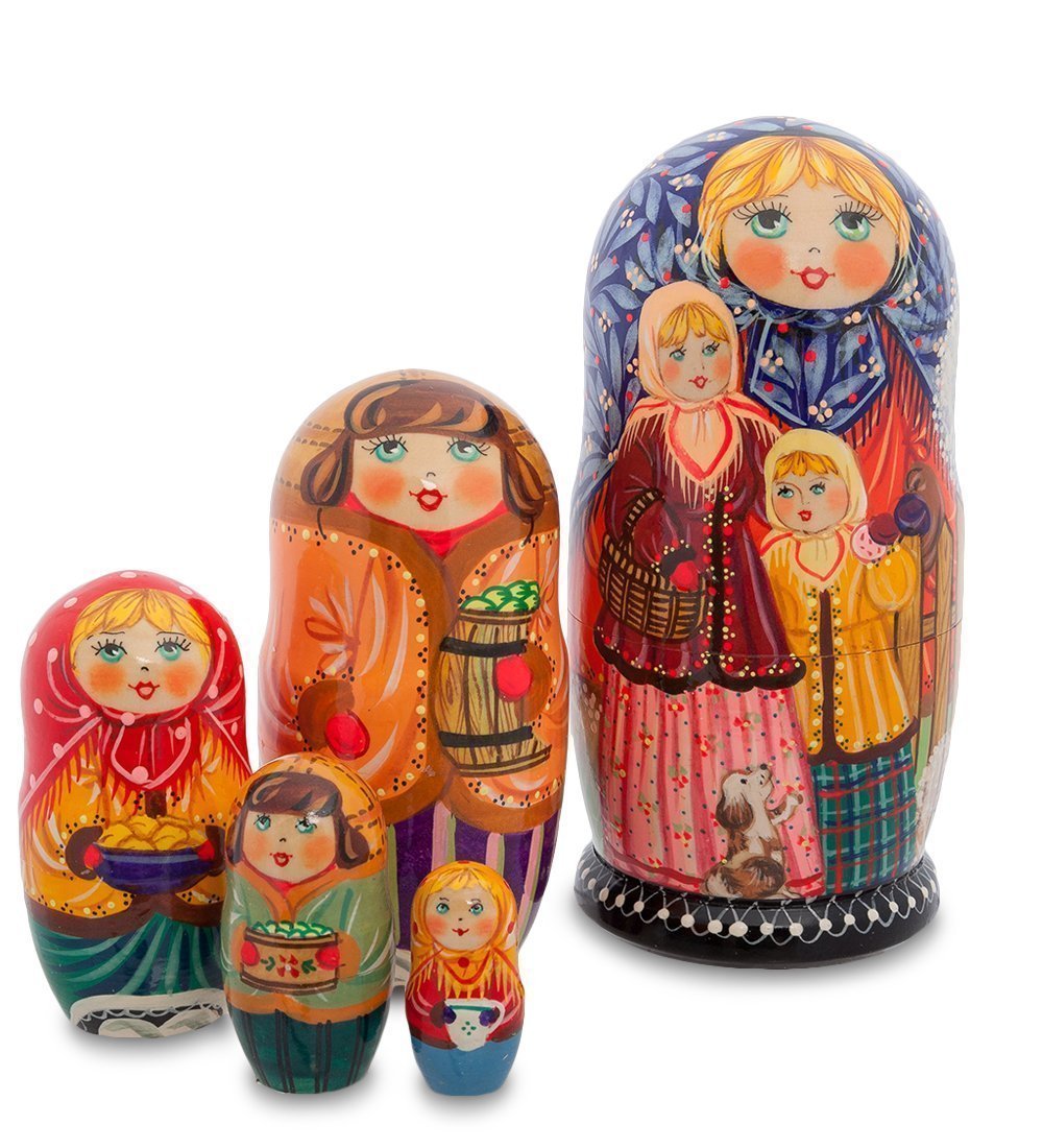 

Матрешка Народные промыслы Щенок, Многоцветный, AT2133589