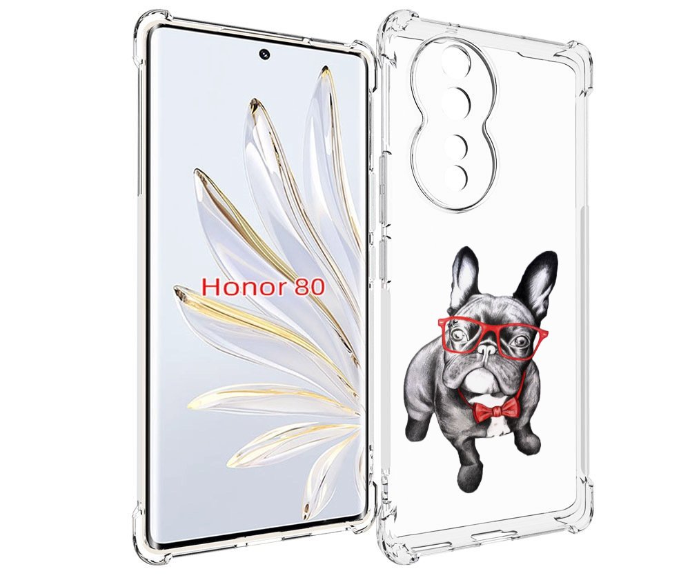 

Чехол MyPads Стильняга для Honor 80, Прозрачный, Tocco