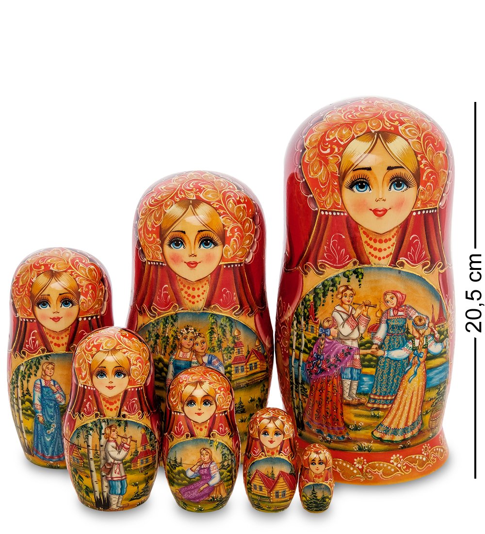 

Матрешка Народные промыслы Хоровод, AT2115107