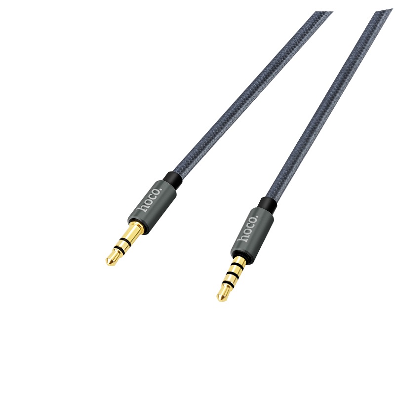 

Hoco Noble UPA04 3.5 Jack/M - 3.5 Jack/M с микрофоном Grey