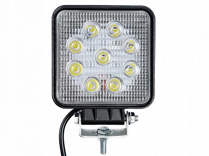 

Фара противотуманная тюнинговая 12V/24V 27W 9 LED "GRANDE LIGHT" (квадратная, направленный