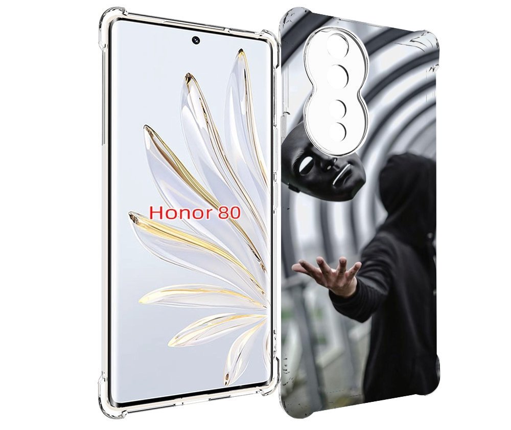 

Чехол MyPads Сними-маску для Honor 80, Прозрачный, Tocco