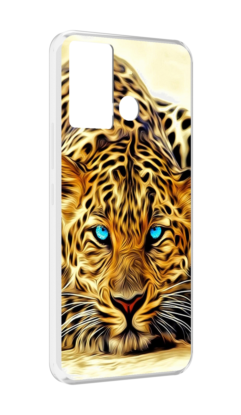 

Чехол MyPads Голубоглазый-гепард для Infinix Hot 12 Play, Прозрачный, Tocco