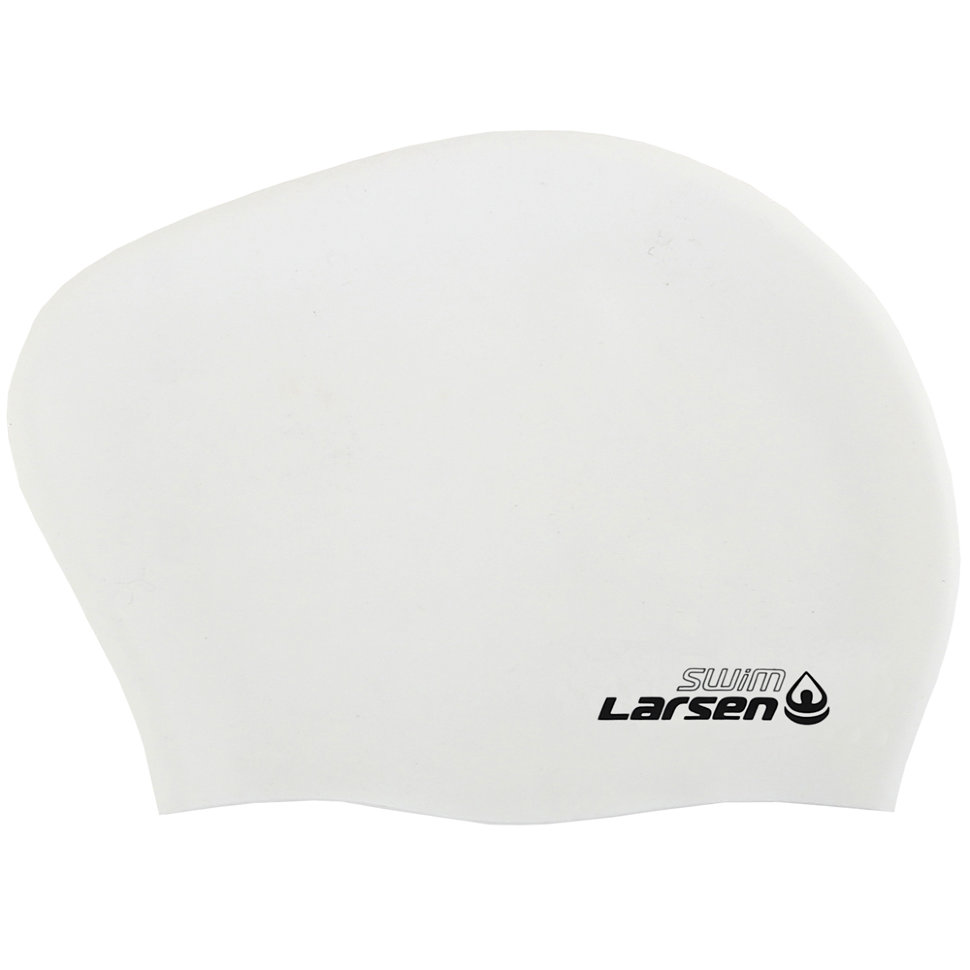 

Шапочка плавательная для длинных волос Larsen SC804 белая, Белый, SC804