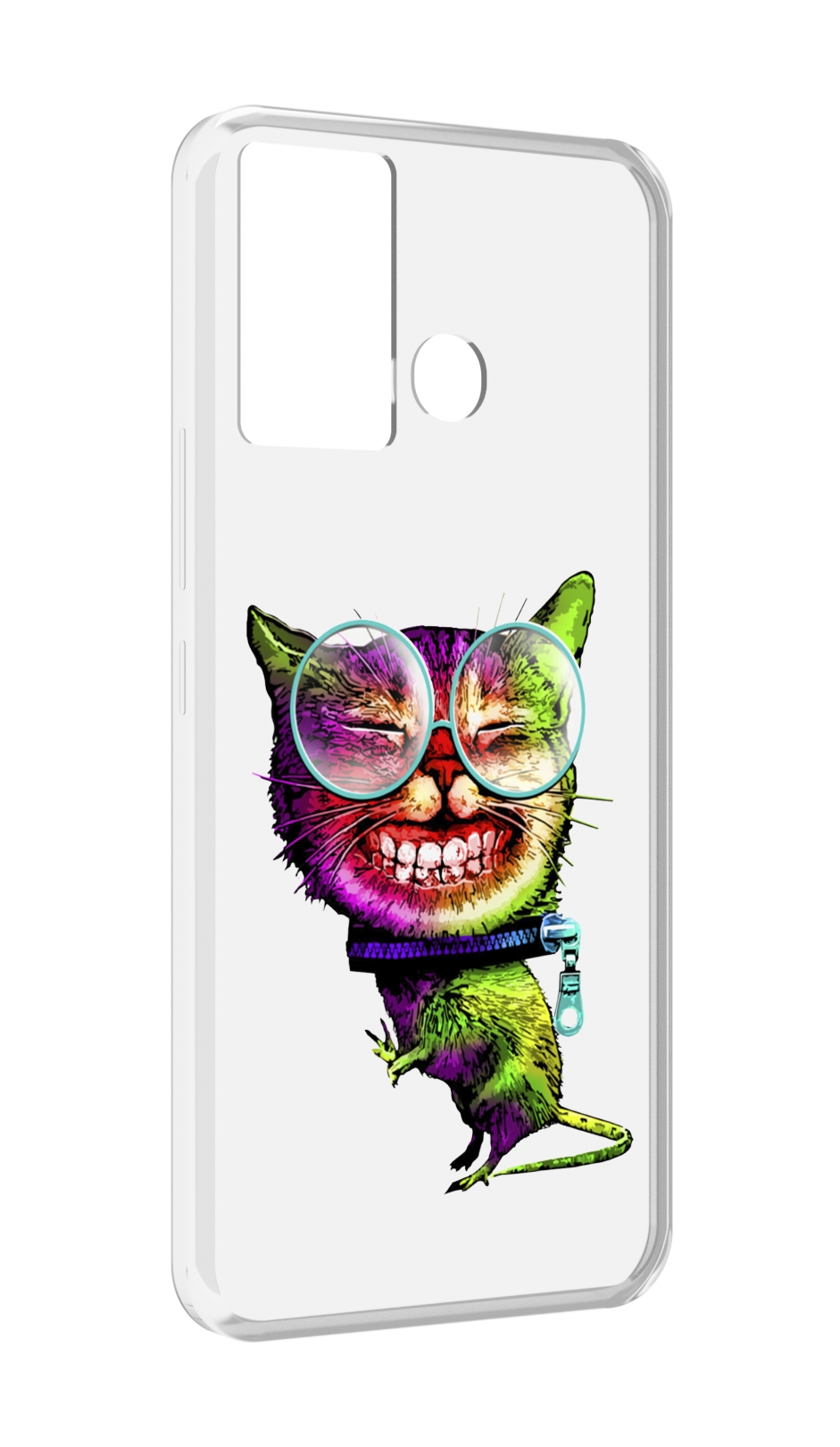 

Чехол MyPads Веселый кот для Infinix Hot 12 Play, Прозрачный, Tocco