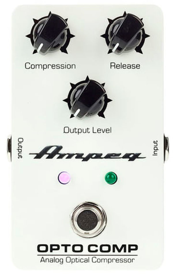 

Педаль эффектов/примочка для бас гитары Ampeg OPTO COMP Bass Compressor, OPTO COMP Bass Compressor