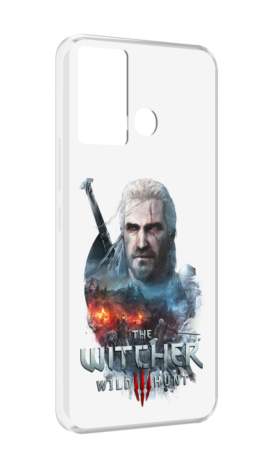 

Чехол MyPads Ведьмак для Infinix Hot 12 Play, Прозрачный, Tocco
