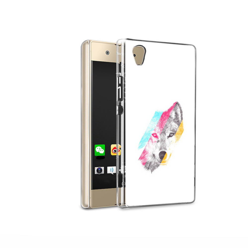 

Чехол MyPads Tocco для Sony Xperia XA1 Ultra волк градиент (PT67027.252.268), Прозрачный, Tocco