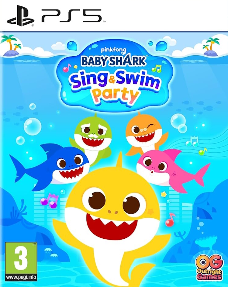 Игра Baby Shark: Sing & Swim Party (PlayStation 5, полностью на иностранном языке)