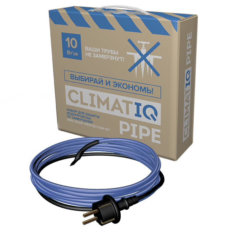 

Греющий кабель для труб CLIMATIQ PIPE 16 м, 160 Вт, CLIMATIQ_PIPE