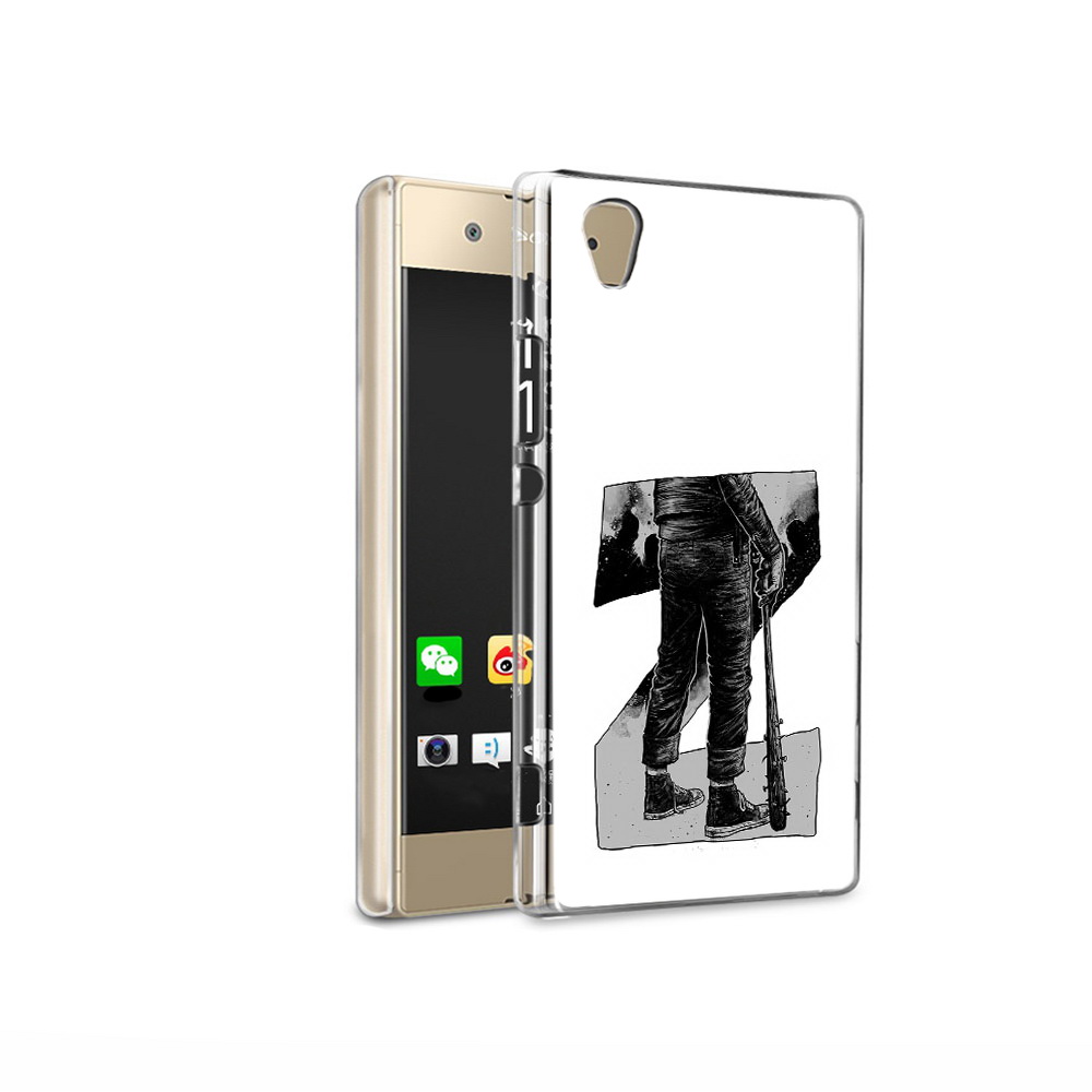 

Чехол MyPads Tocco для Sony Xperia XA1 Ultra воин черно белый (PT67027.252.265), Tocco