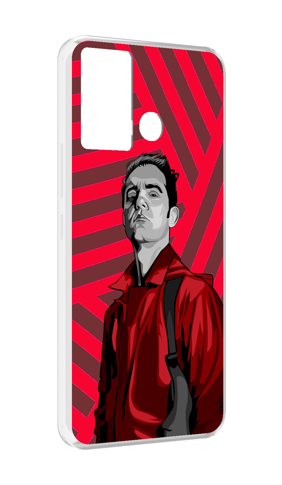 

Чехол MyPads Берлин-бумажный-дом для Infinix Hot 12 Play, Прозрачный, Tocco