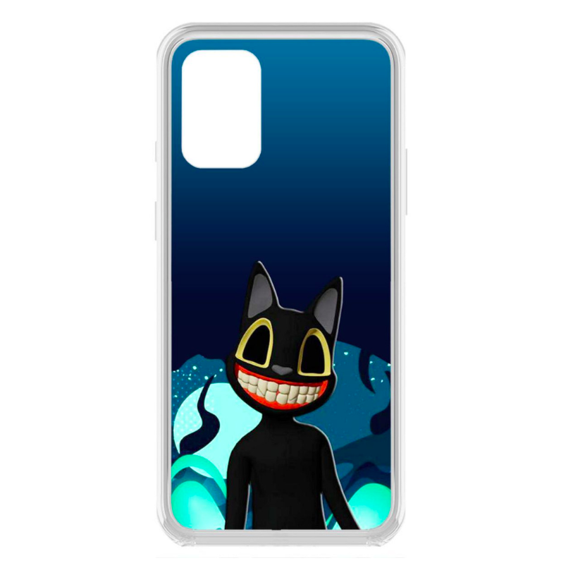 

Чехол-накладка Krutoff Clear Case Хаги Ваги - Картун Кэт для Oppo Reno6, Черный