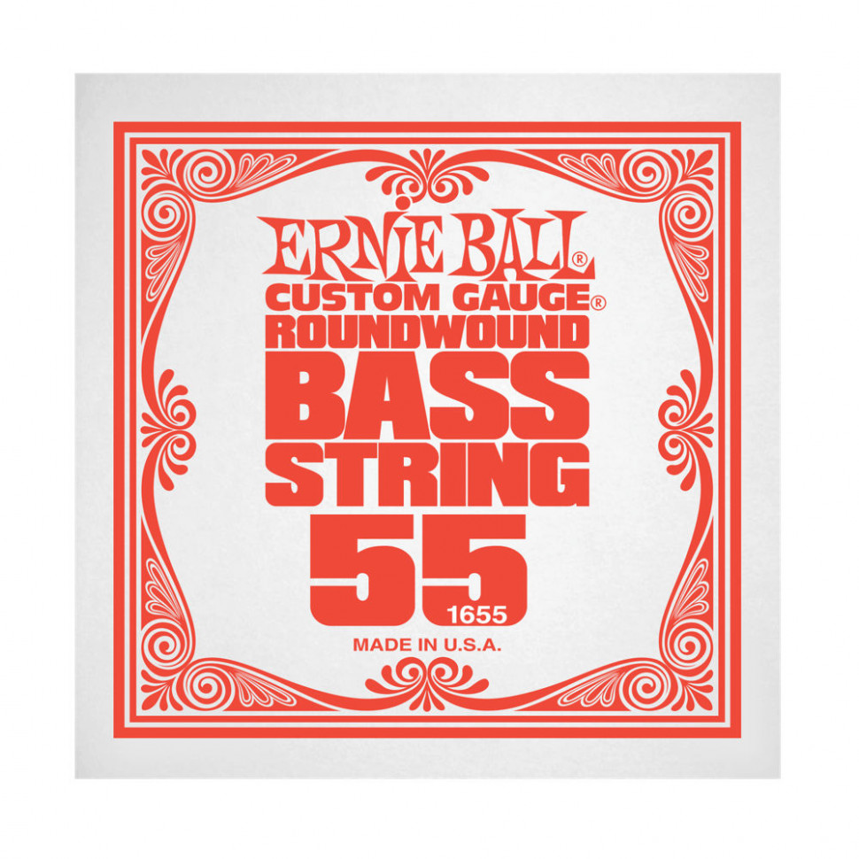 фото Струна для бас гитар ernie ball 1655