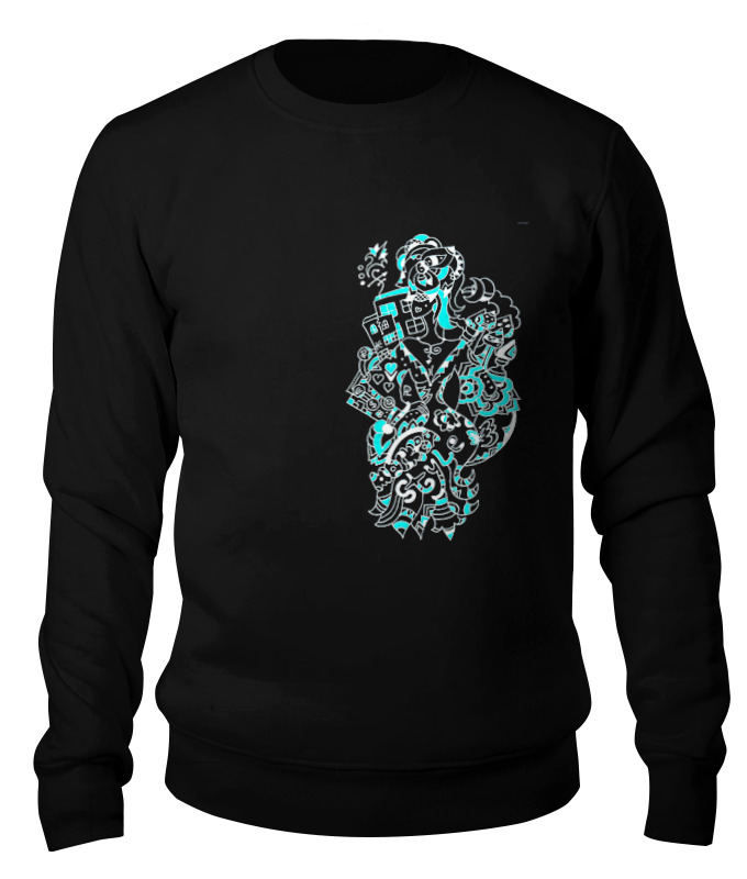

Свитшот унисекс Printio Москва style черный XS, Москва style
