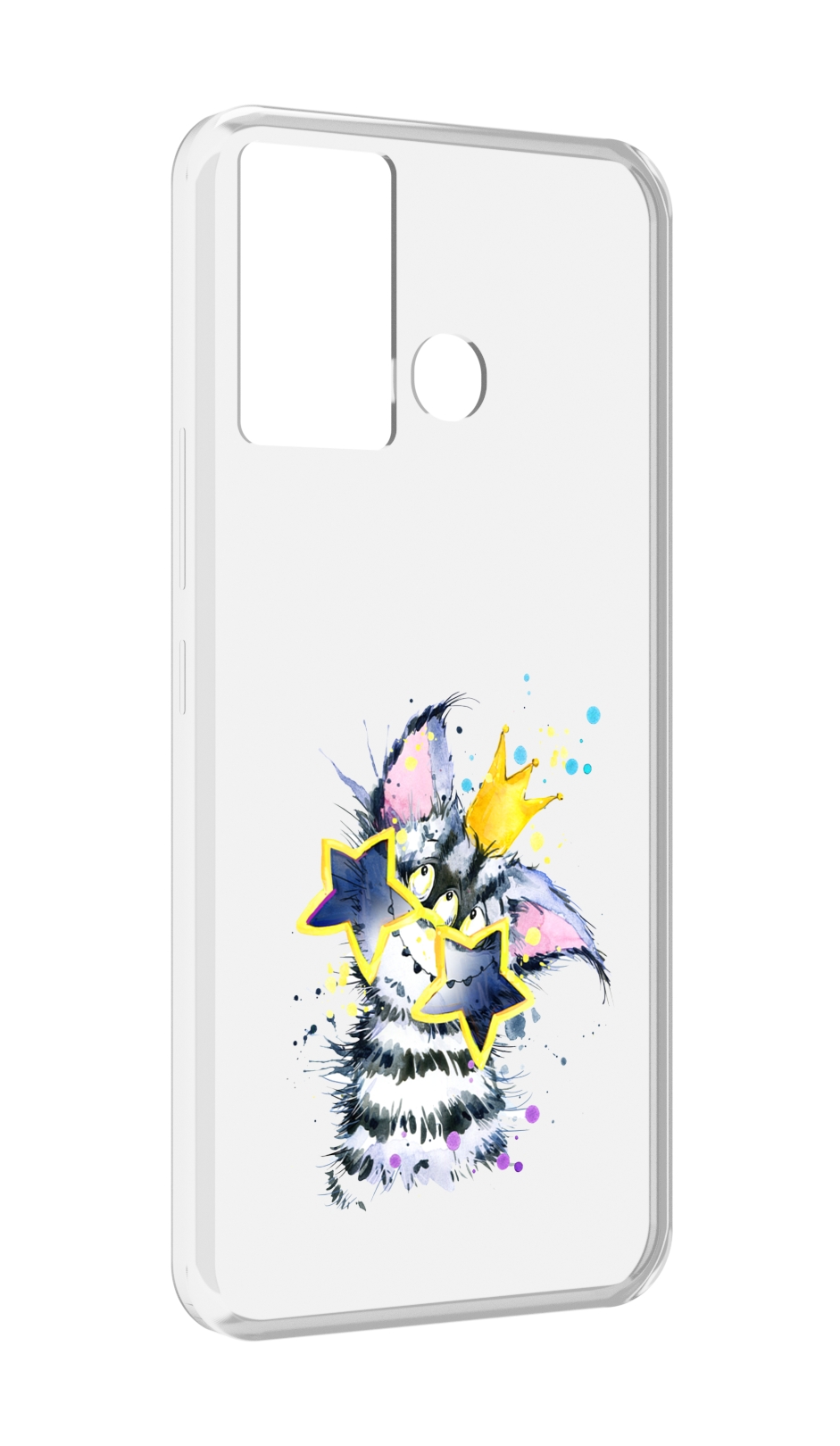 

Чехол MyPads Мартовский Нуся для Infinix Hot 12 Play, Прозрачный, Tocco