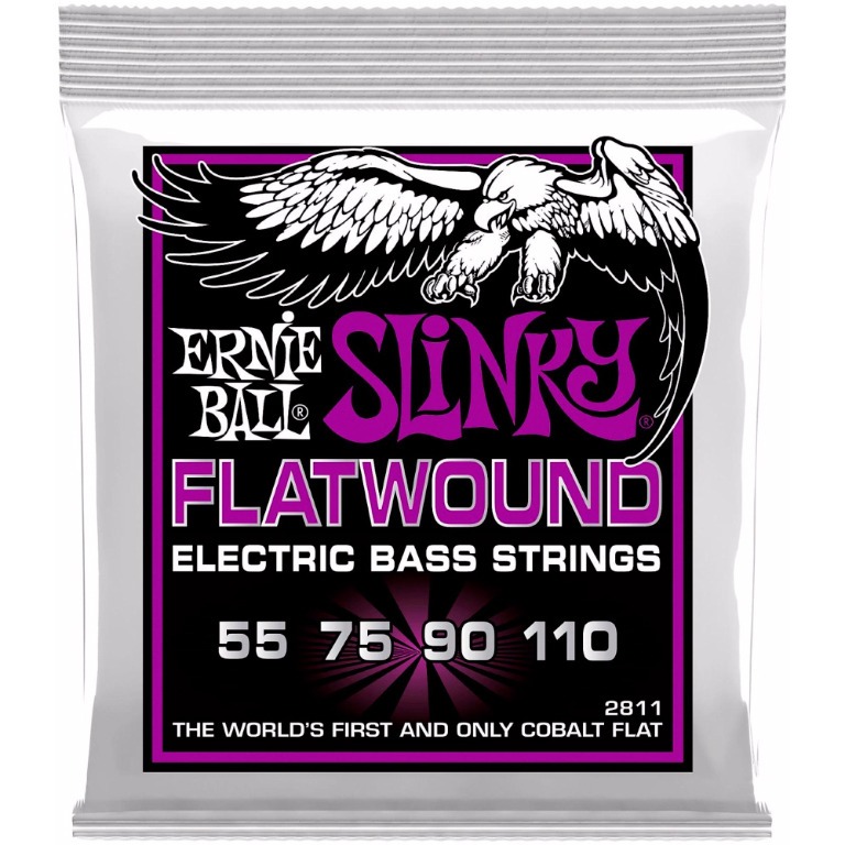 фото Струны для бас-гитары ernie ball 2811