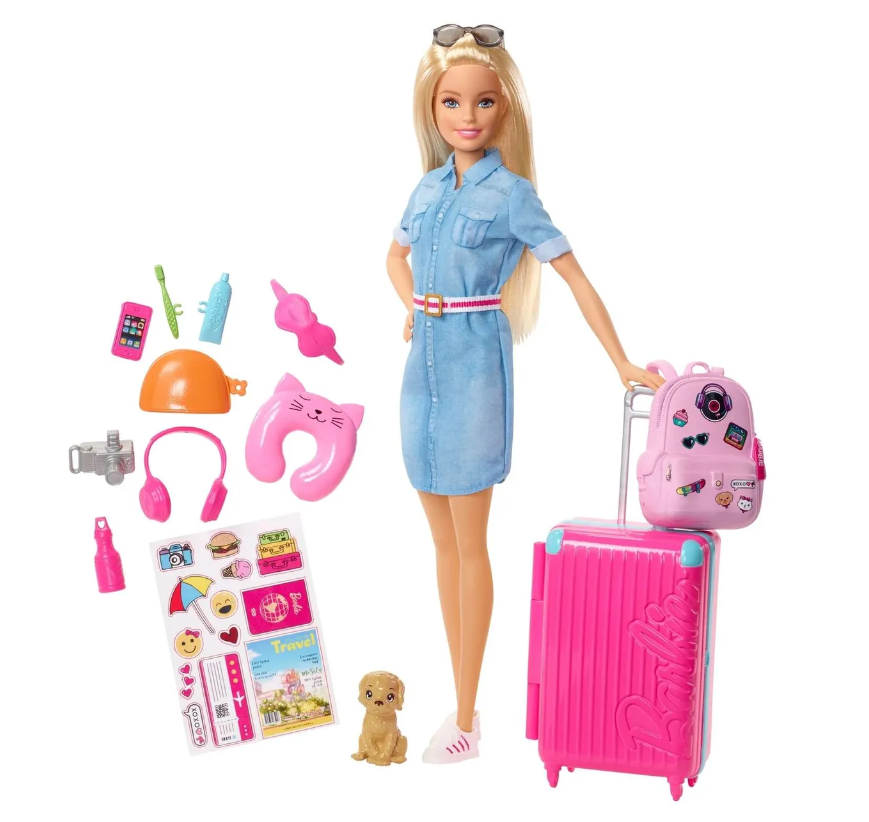 

Кукла Barbie из серии Путешествие FWV25