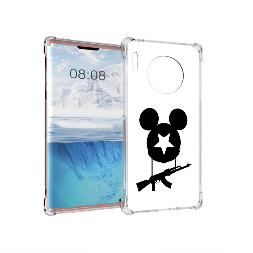 

Чехол MyPads Tocco для Huawei Mate 30 Pro АК Микки, Прозрачный, Tocco