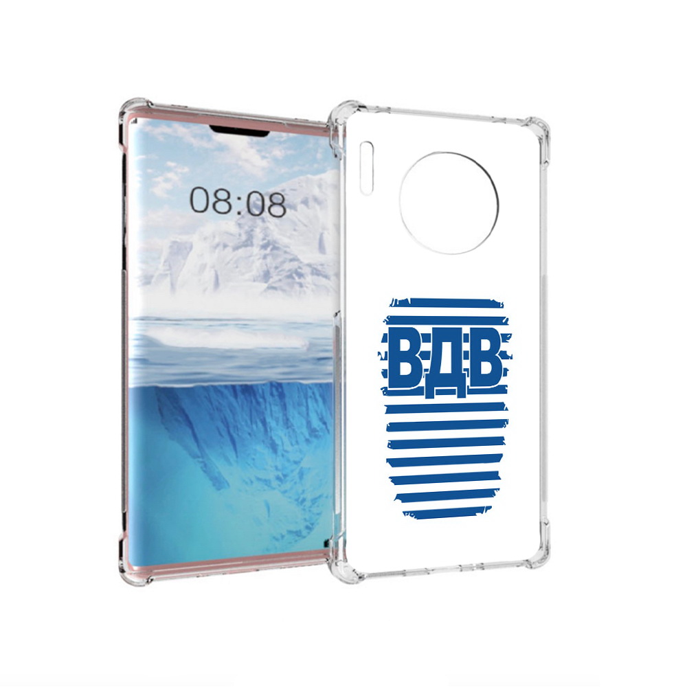 

Чехол MyPads Tocco для Huawei Mate 30 Pro вдв2, Прозрачный, Tocco