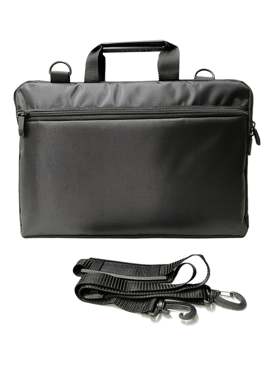 

Сумка для ноутбука унисекс VIVACASE Business Slim 15,6" черная, Business Slim