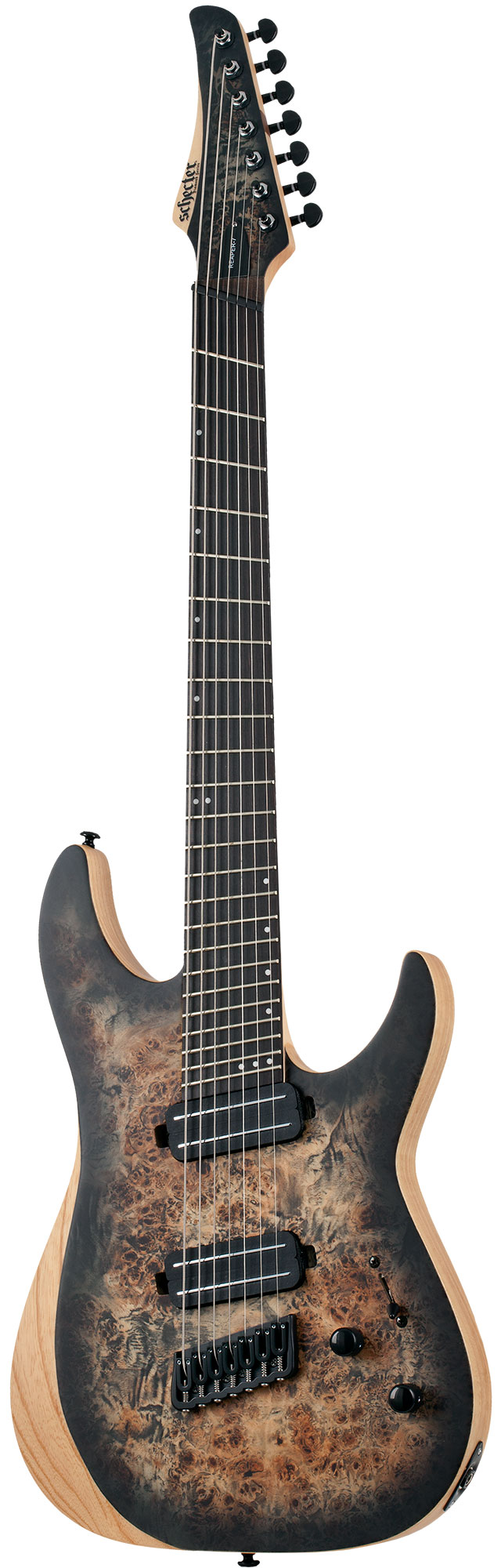 

Электрогитара SCHECTER REAPER-7 MS CHARCOAL BURST