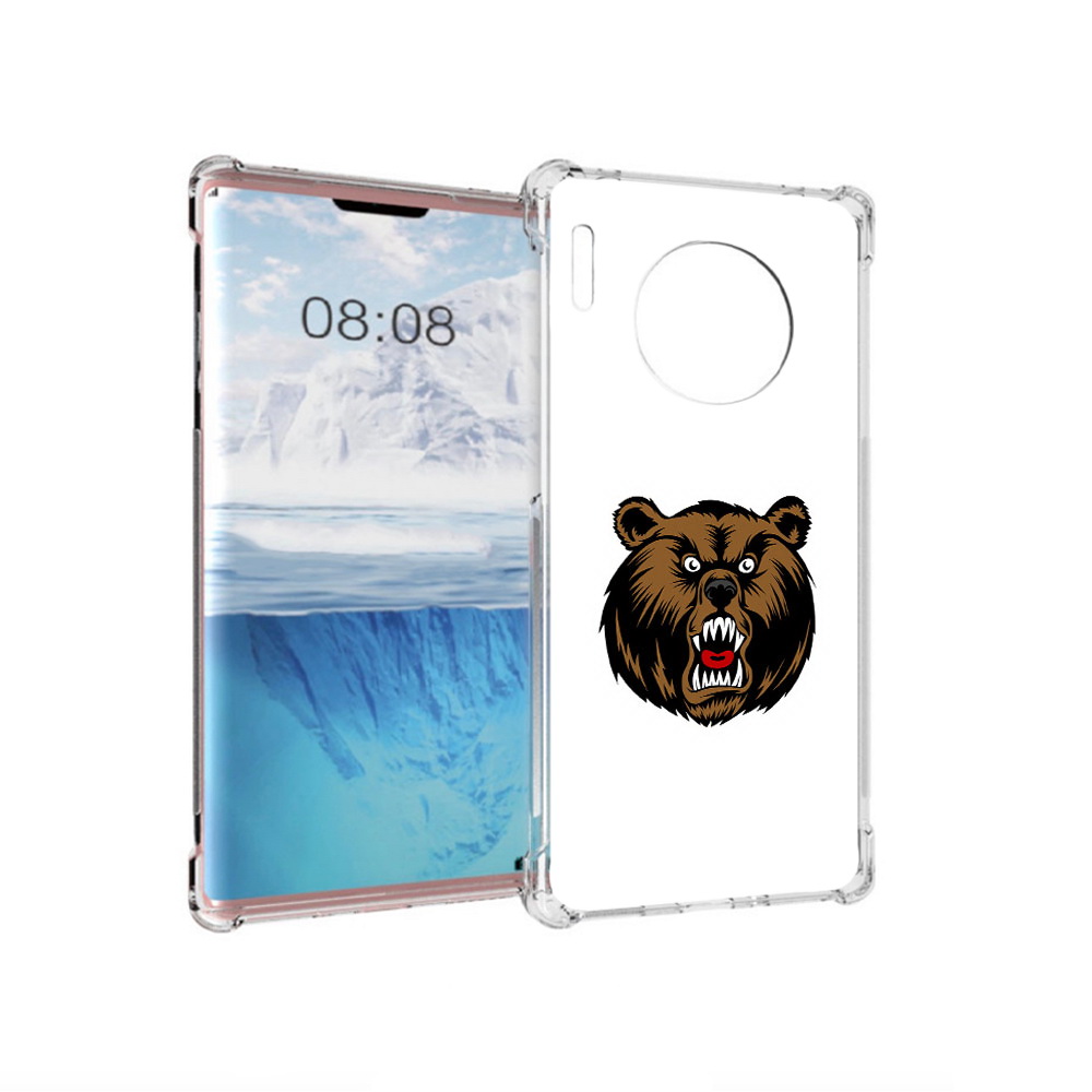 

Чехол MyPads Tocco для Huawei Mate 30 Pro бурый, Прозрачный, Tocco