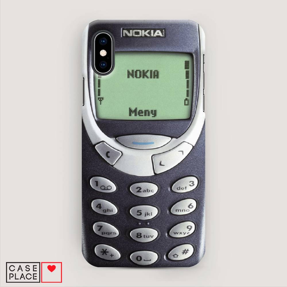 

Пластиковый чехол "Нокия" на Apple iPhone XS (10S), 11820-4