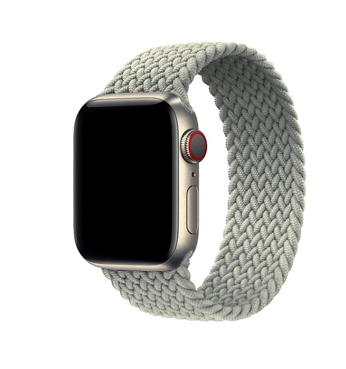 

Ремешок-браслет нейлоновый для Apple Watch 38/40мм (10), белый, L(145mm)