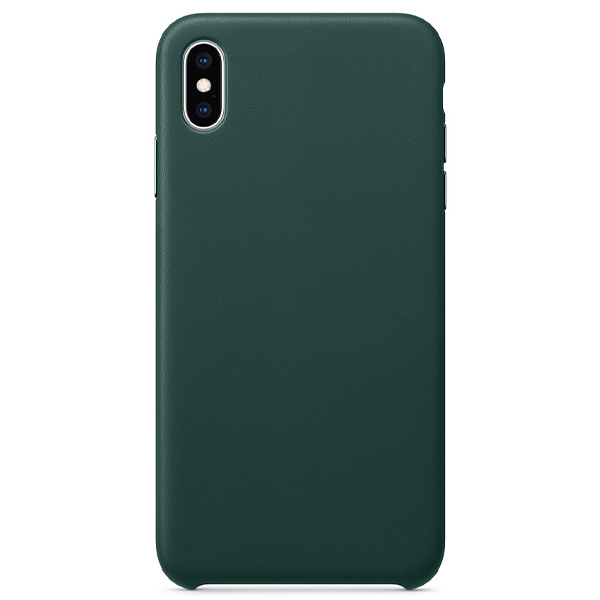 

Чехол Leather Case для iPhone XR (5), зеленый