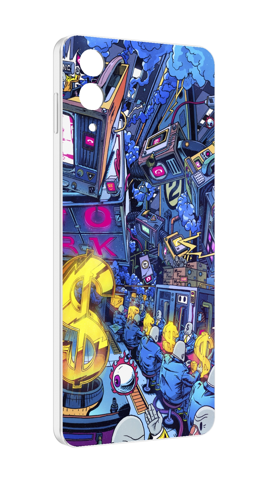 

Чехол MyPads футуристичная картинка для Samsung Galaxy Z Flip 4 (SM-F721), Прозрачный, Tocco