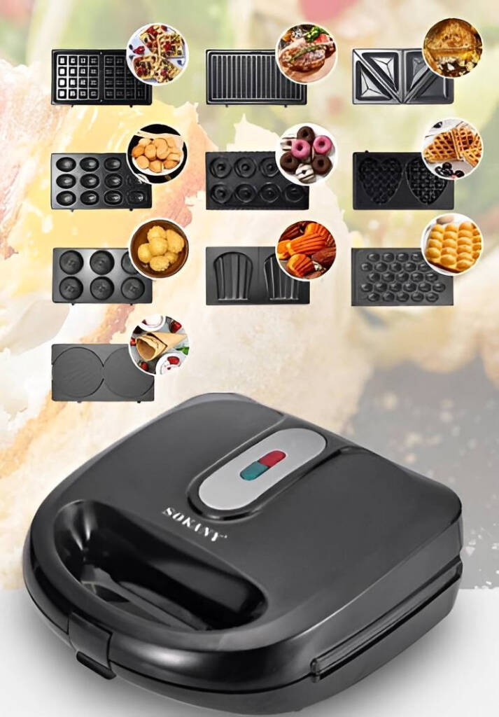 

Мультипекарь Sokany sk-08021 черный, sk-08021