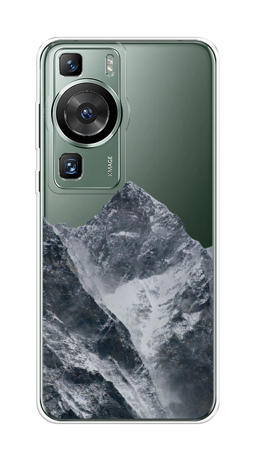 

Чехол на Huawei P60/P60 Pro "Горы арт 4", Серый;бежевый, 6121150-2