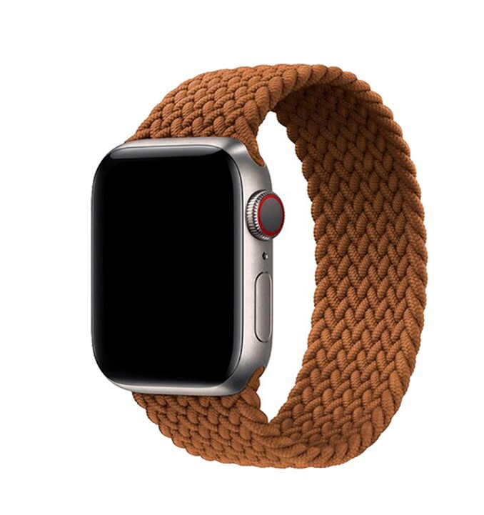 

Ремешок-браслет нейлоновый для Apple Watch 42/44мм (9), коричневый, S(135mm)