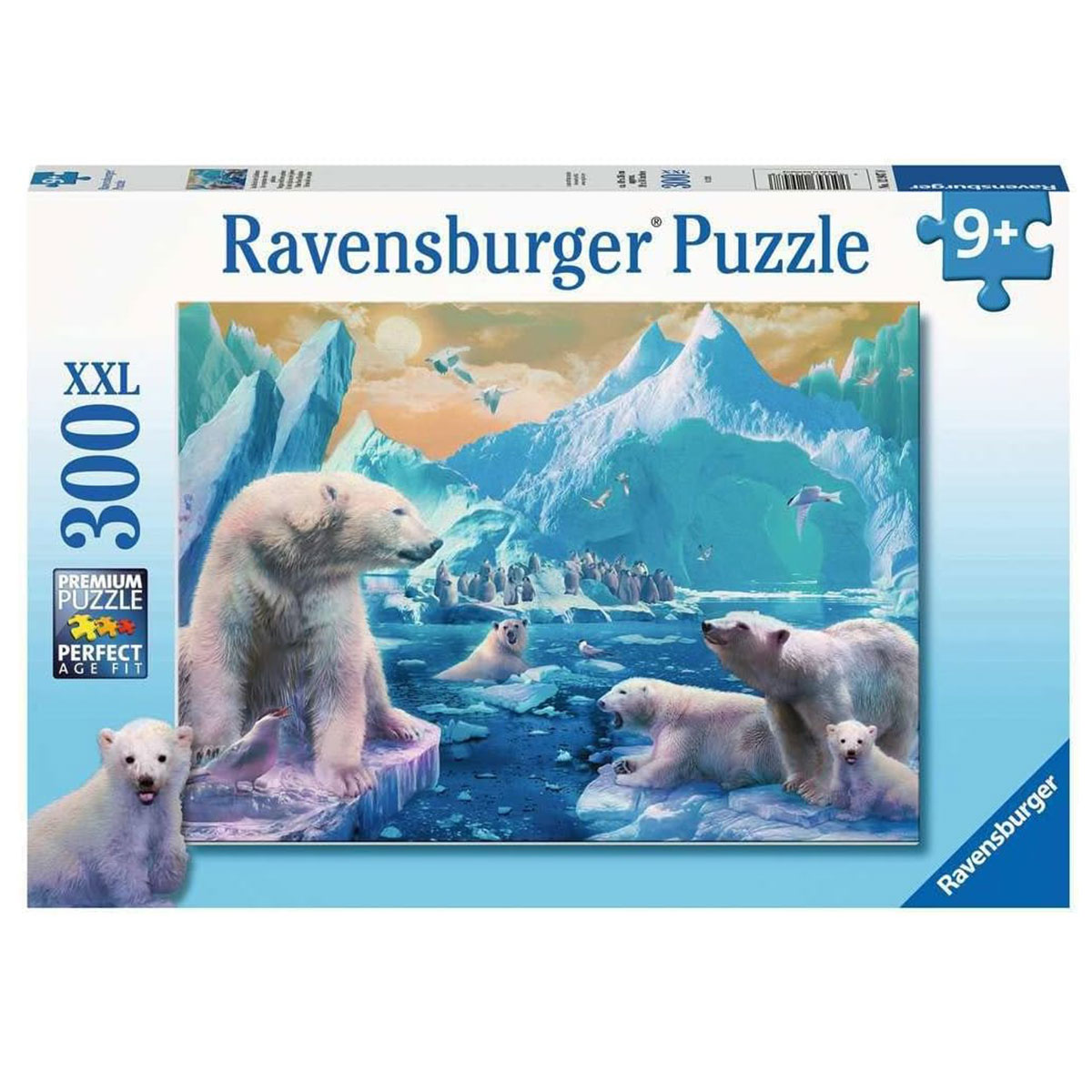 

Пазл XXL Ravensburger Полярные медведи, 300 деталей, Полярные медведи