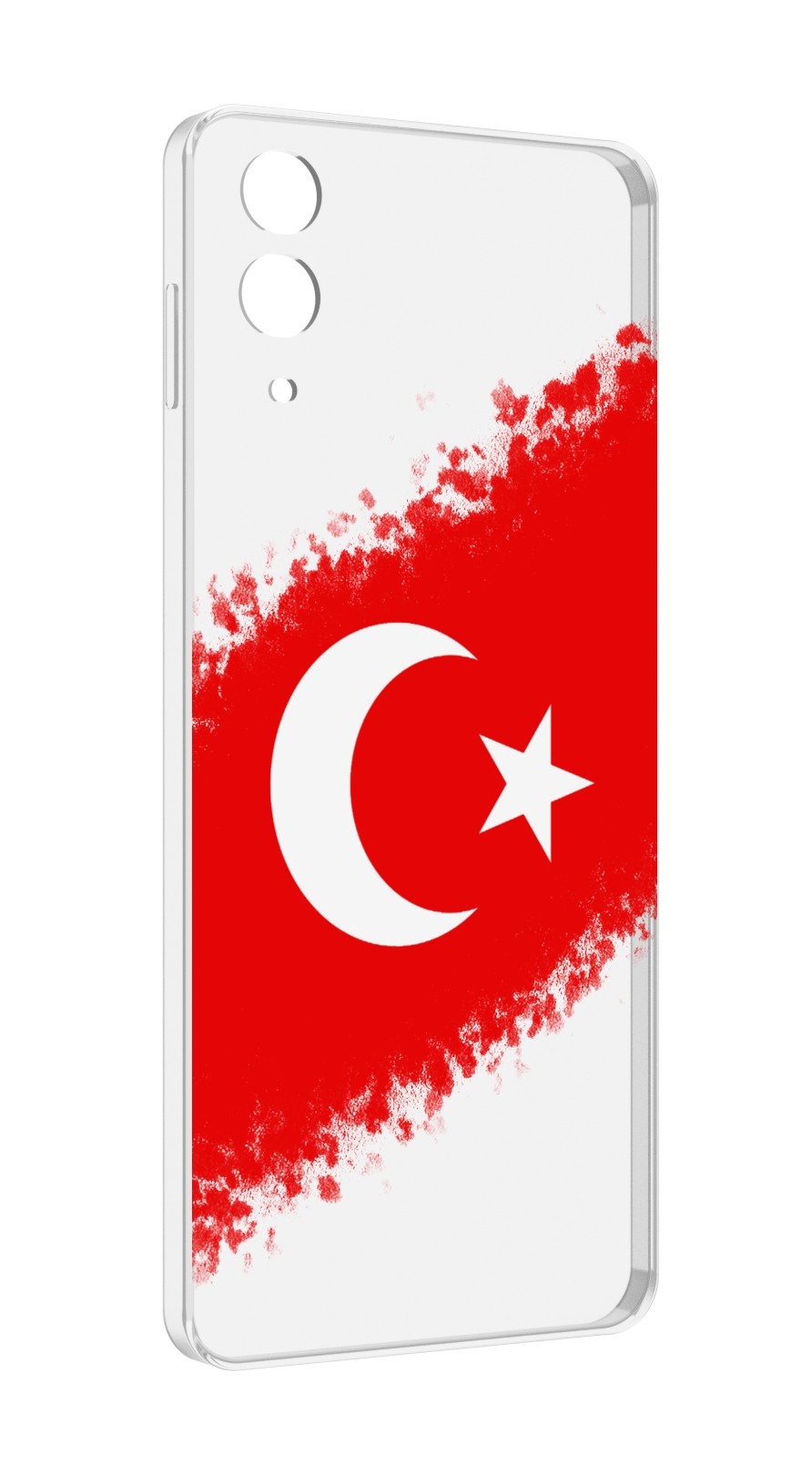 

Чехол MyPads флаг Турции для Samsung Galaxy Z Flip 4 (SM-F721), Прозрачный, Tocco