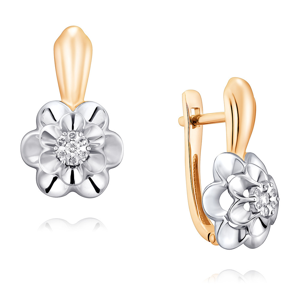 

Серьги из красного золота с бриллиантом ADAMAS 2452311/02-А50Д-41, 2452311/02-А50Д-41