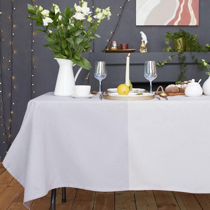 

Скатерть Этель, 110х165 см, цвет серо-бежевый, Серый, 000532583