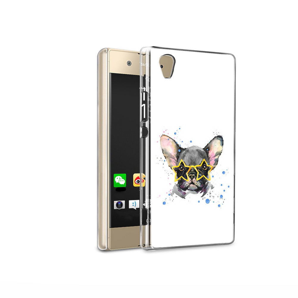 

Чехол MyPads Tocco для Sony Xperia XA1 Ultra буля в очках (PT67027.252.252), Прозрачный, Tocco