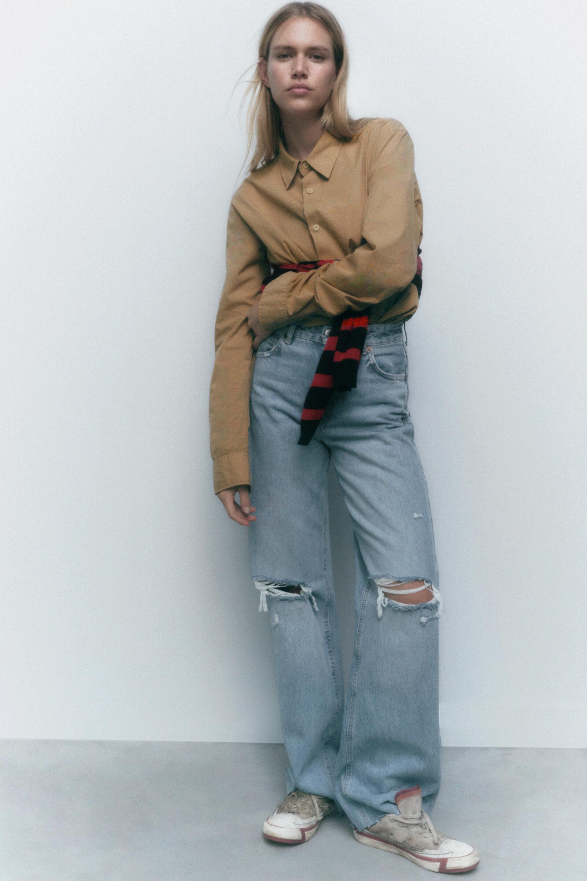 

Джинсы женские ZARA 06045027 синие 42 EU (доставка из-за рубежа), 06045027