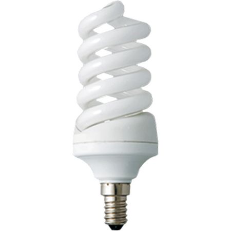 

КЛЛ 20Вт Spiral Е14 2700К спираль (128х48) Ecola