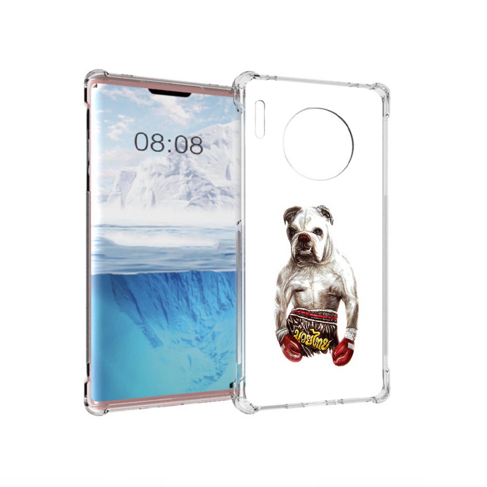 

Чехол MyPads Tocco для Huawei Mate 30 Pro боксер, Прозрачный, Tocco