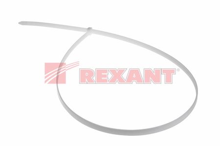 фото Хомут nylon 900мм х 9,0. белый rexant (100шт)...