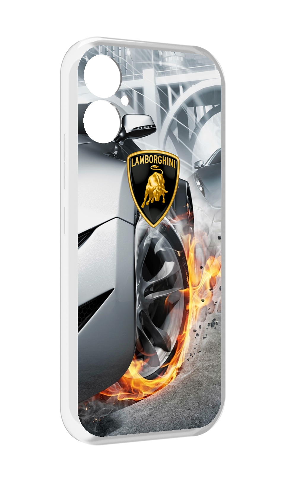 

Чехол MyPads Ламборгини мужской для Tecno Spark 9 Pro \ Spark 9T, Прозрачный, Tocco