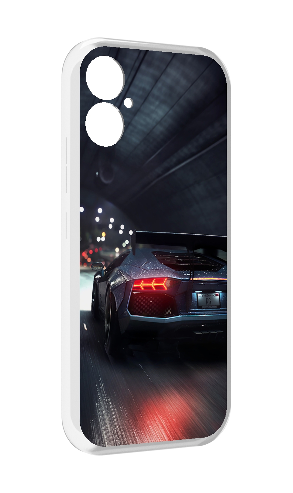 

Чехол MyPads Ламба мужской для Tecno Spark 9 Pro \ Spark 9T, Прозрачный, Tocco